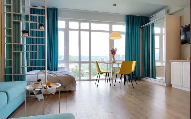 Квартира-студия 40 м² в Золотом треугольнике Сочи